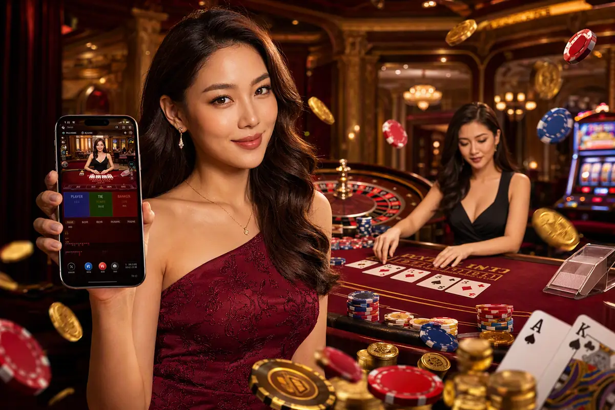 gkk999 Baccarat Live Dealer ကာစီနို